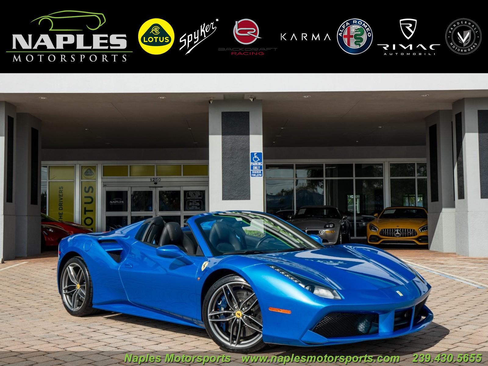 Used 2017 Ferrari 488 Spider For Sale (Sold) | Naples Motorsports Inc ...