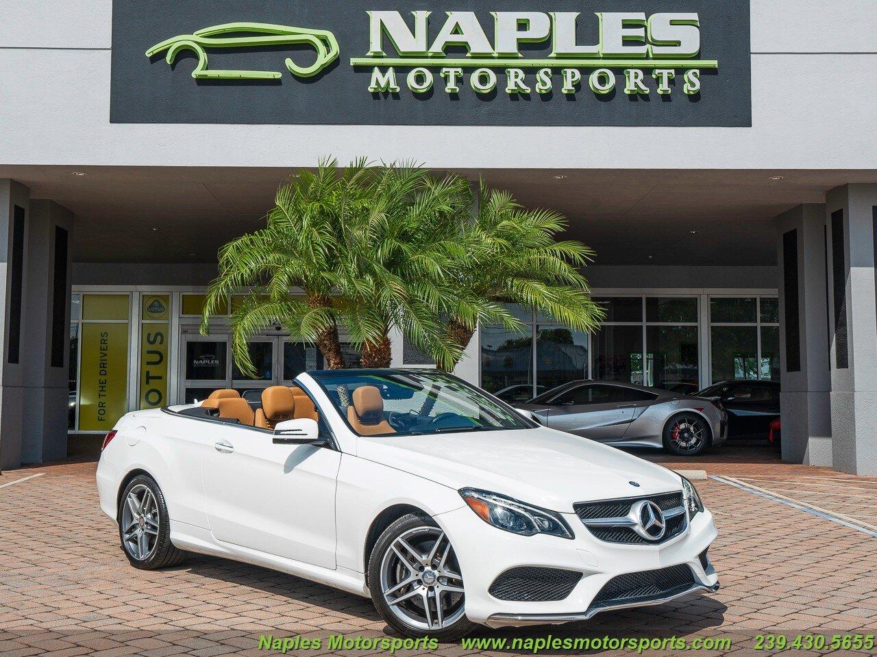 Used 2016 Mercedes-Benz E-Class For Sale (Sold) | Naples Motorsports ...