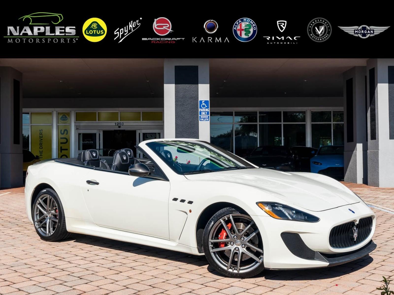 Used 2014 Maserati GranTurismo Convertible MC For Sale (Sold) Naples